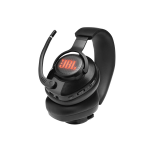 JBL Quantum 400 - Black - USB over-ear PC gaming headset with game-chat dial - Detailshot 4